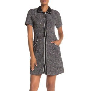 Gracia Tweed Short Sleeve Dress